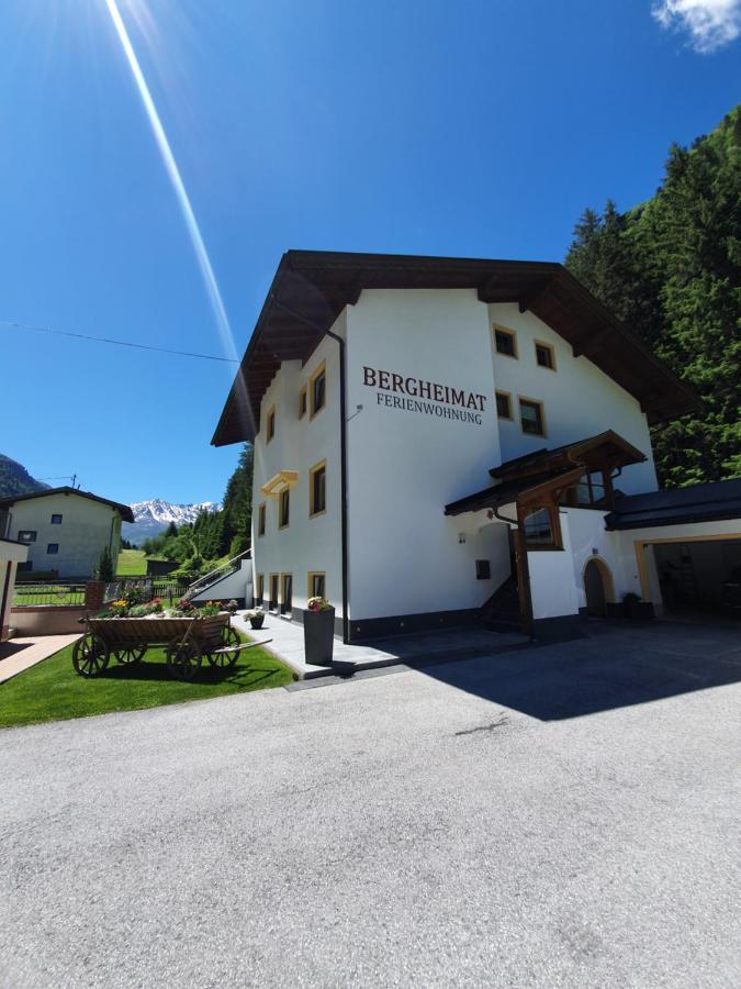 Haus Bergheimat Lägenhet Sankt Leonhard im Pitztal Exteriör bild